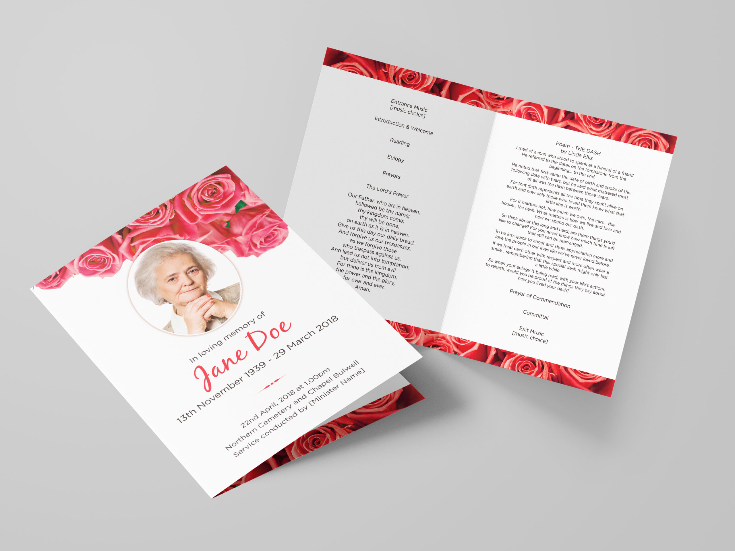Eulogy Printing Services Eulogy Printing Services